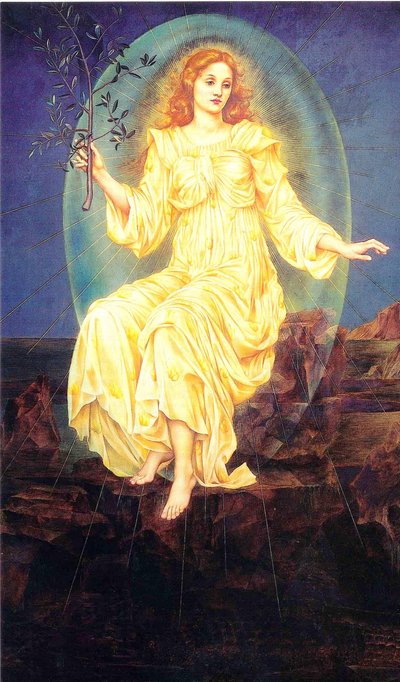 Lux in Tenebris by Evelyn De Morgan